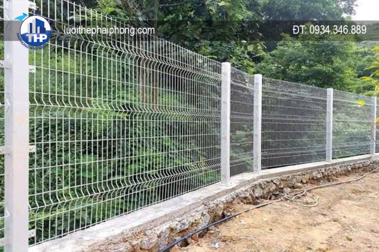 Hàng Rào Lưới Thép Hàn: Dạng Chấn Sóng V – Lưới Thép Hải Phòng